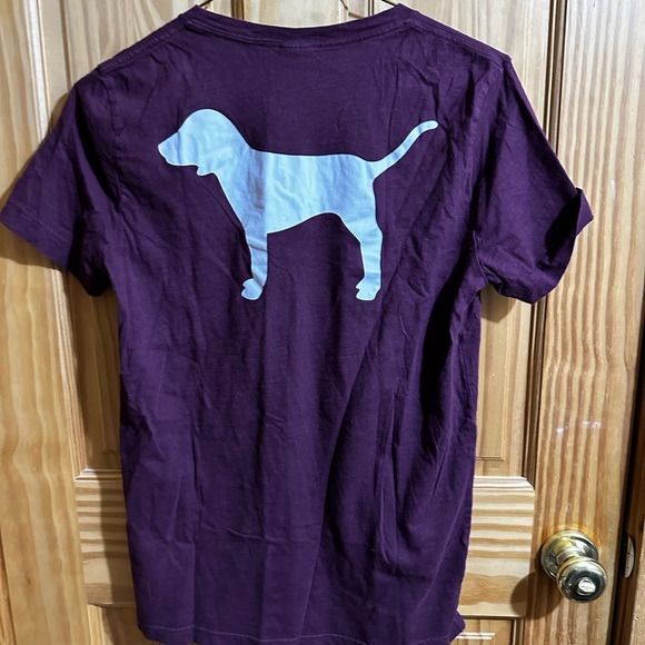 PINK tshirt w/ pocket - Picture 2 of 3